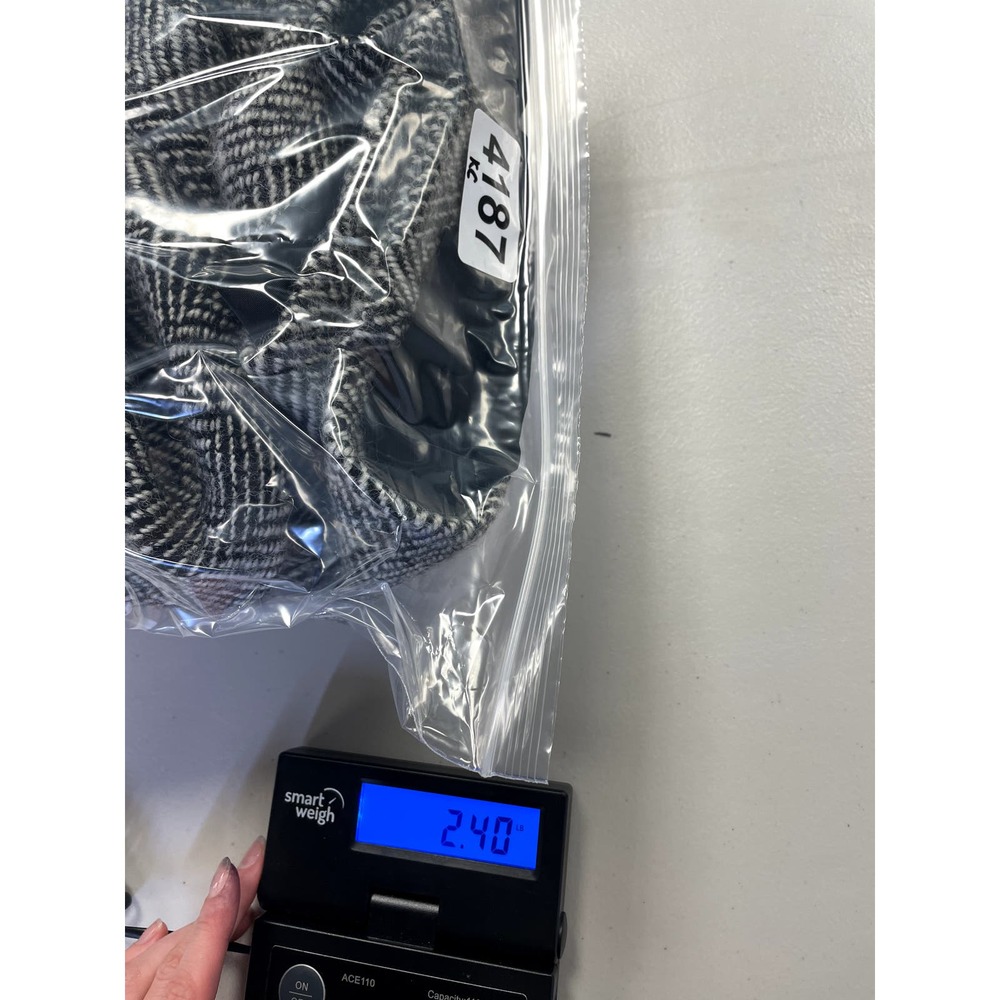 Herringbone One Button Single Breasted Long Overc… - image 7